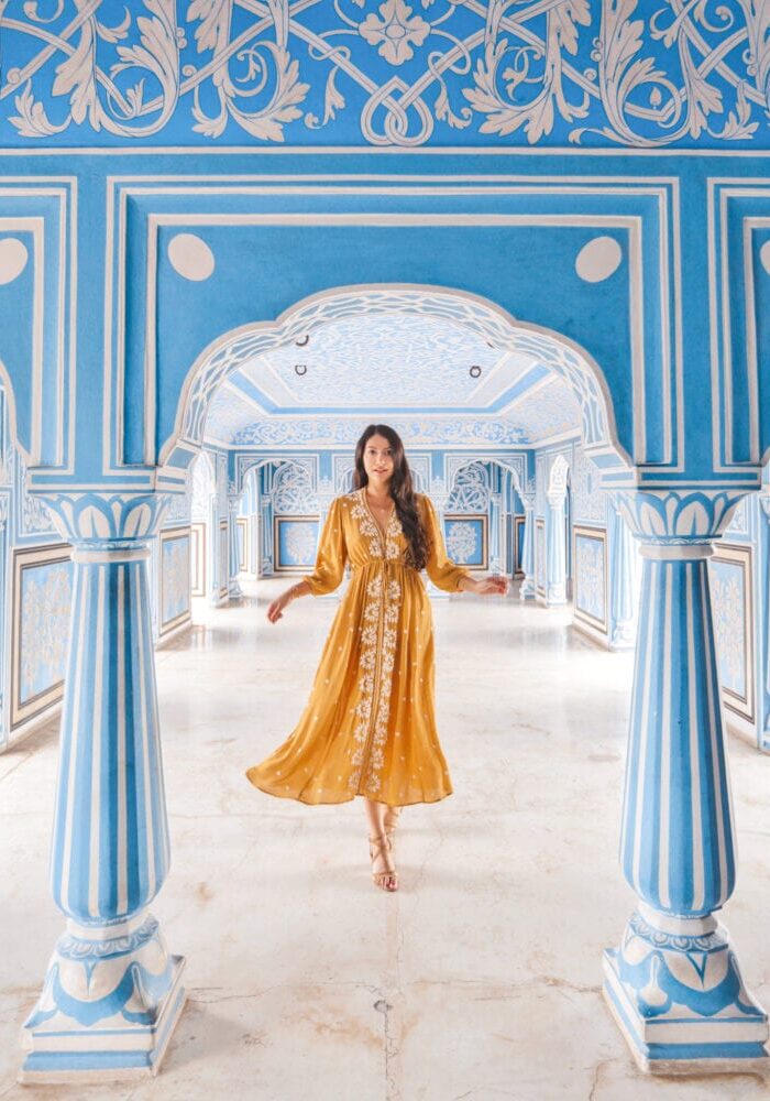 Jaipur City Guide India Things to do City Palace Blue Room Travel UK London Blogger Instagram
