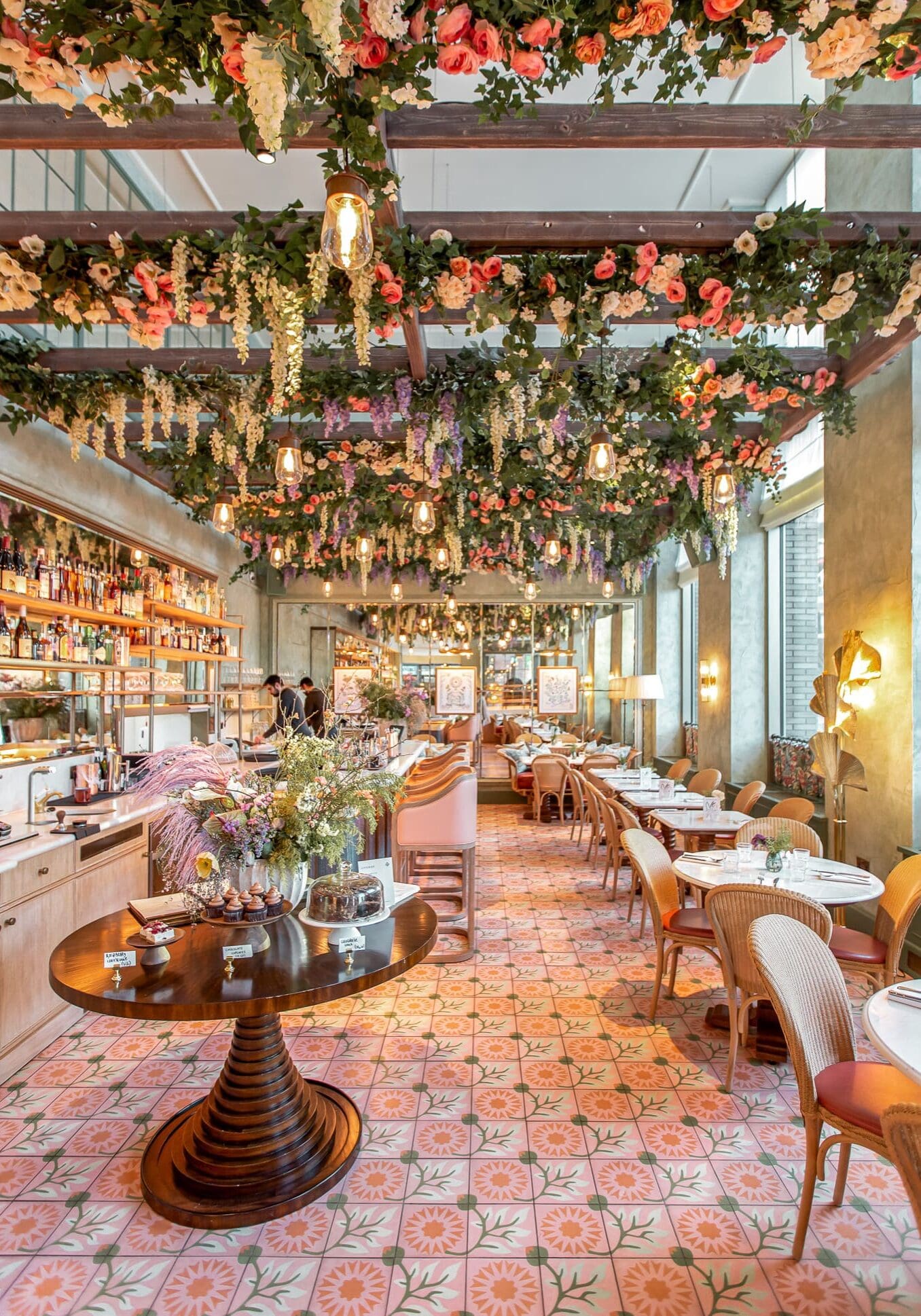 Linnaean Living Floral Restaurant London