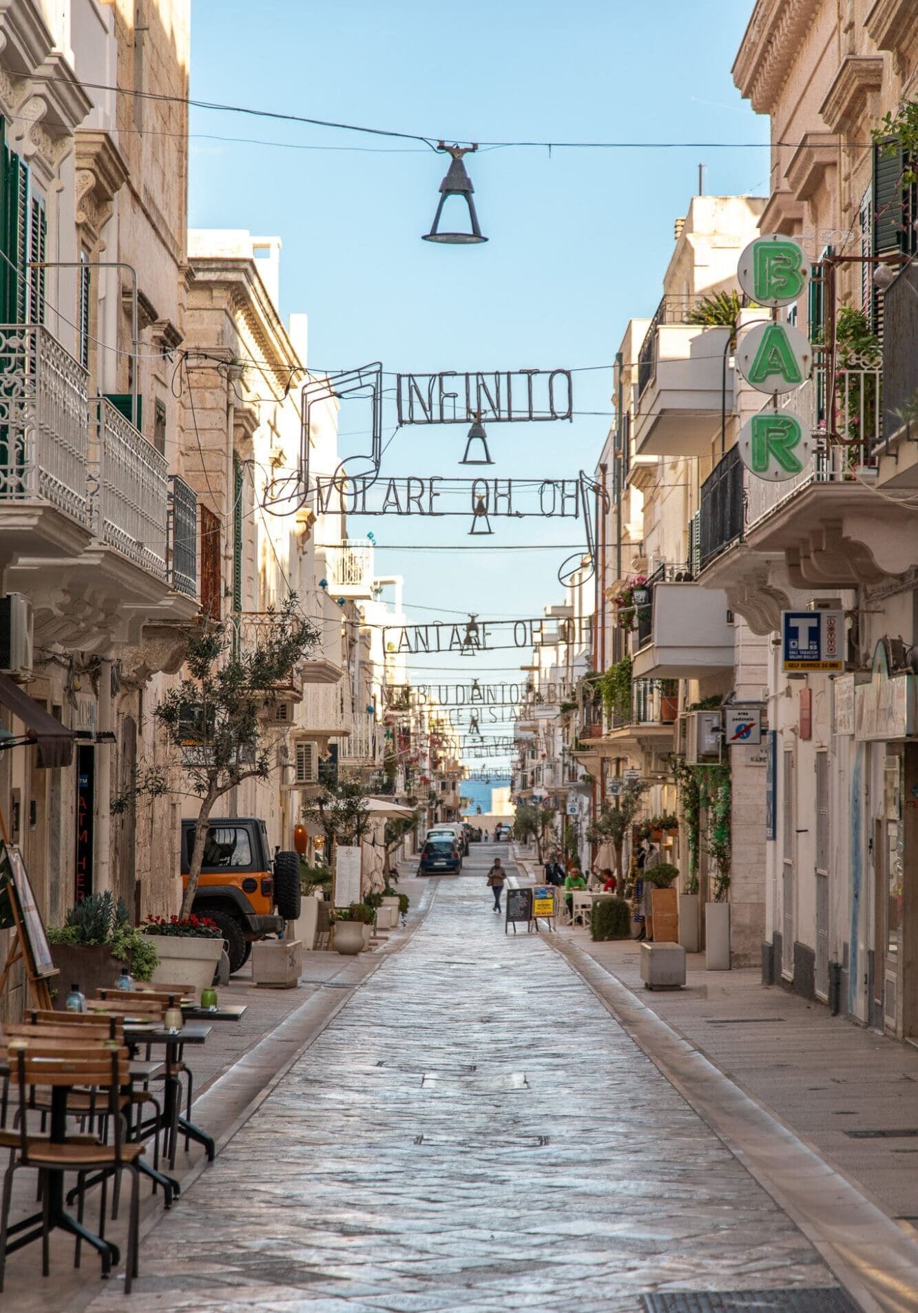 Streets of Polignano a Mare, Puglia Italy Travel Guide