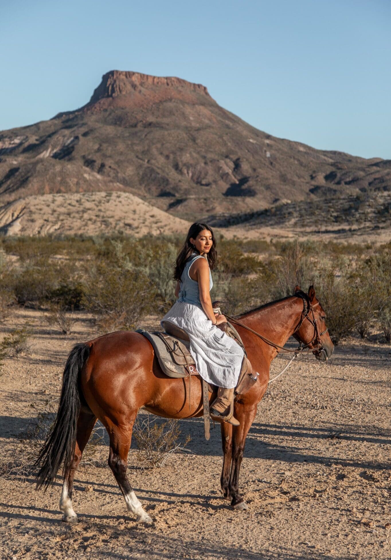 Sunrise Horseback Riding at Lajitas Golf Resort, Big Bend Terlingua Texas
