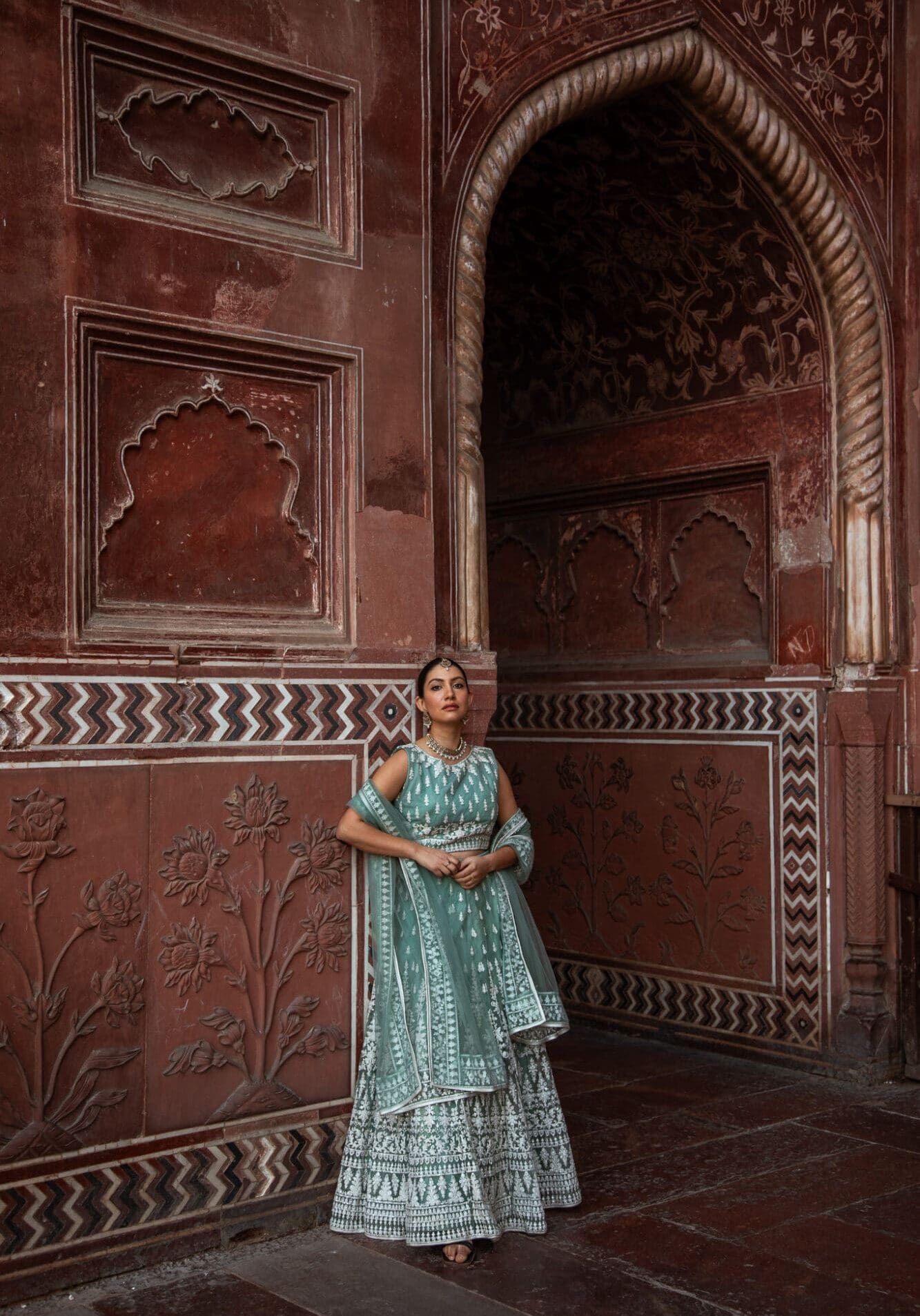 Taj Mahal Lehenga Agra Tips for visiting India