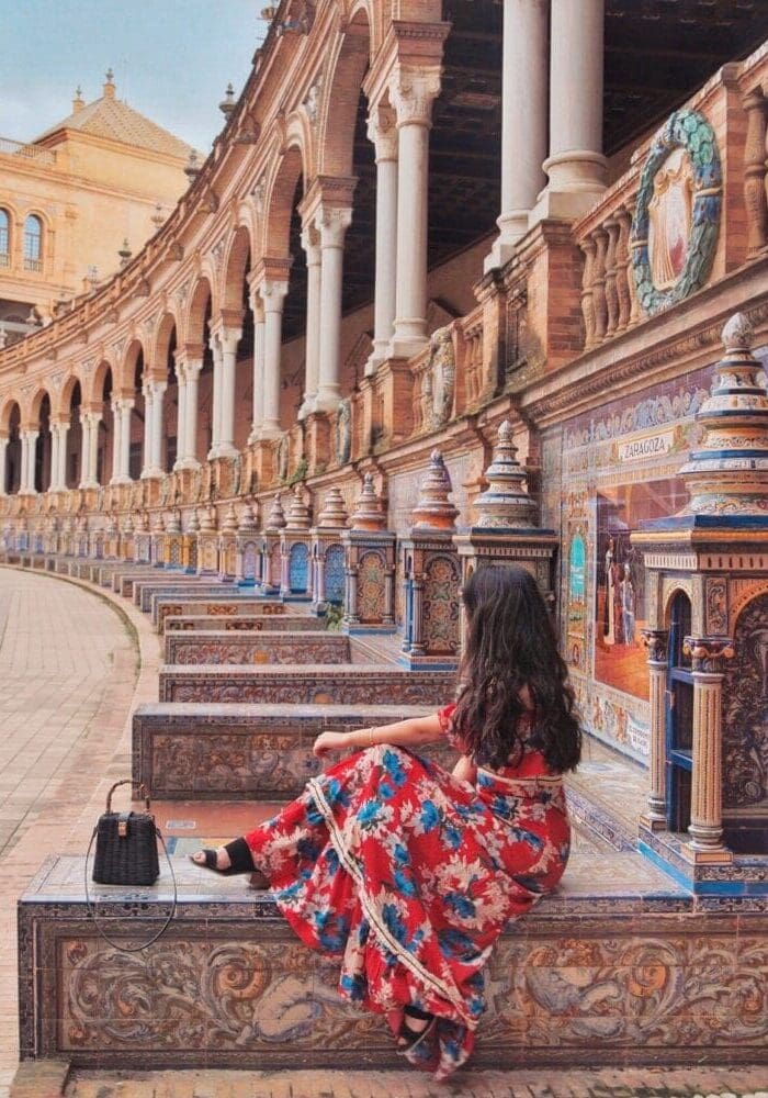 Plaza de Espana Seville Spain Instagram Locations Guide Travel Blogger