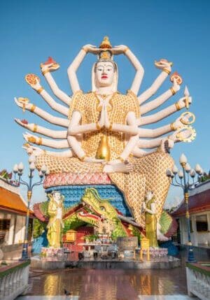 Wat Plai Laem Koh Samui Temples Thailand Things To Do Guide Uk Travel Blogger
