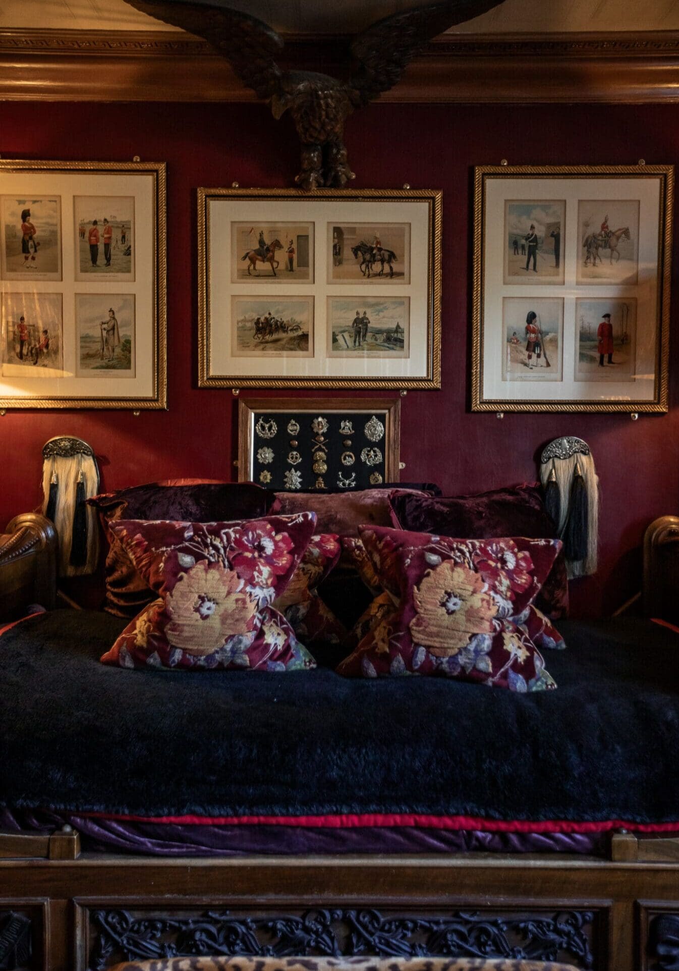 Winston Churchill Suite Prestonfield House Hotel Edinburgh Scotland Details