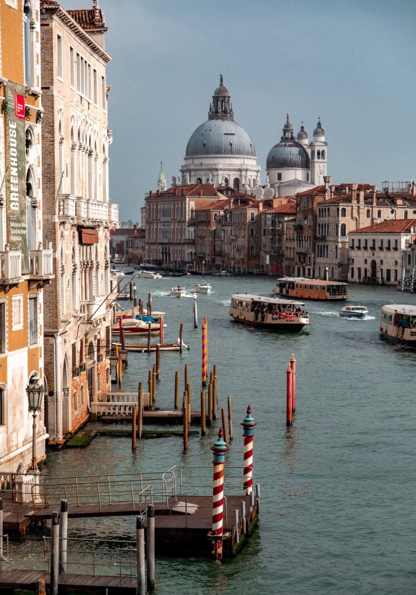 venice Grand Canal Cathedral View